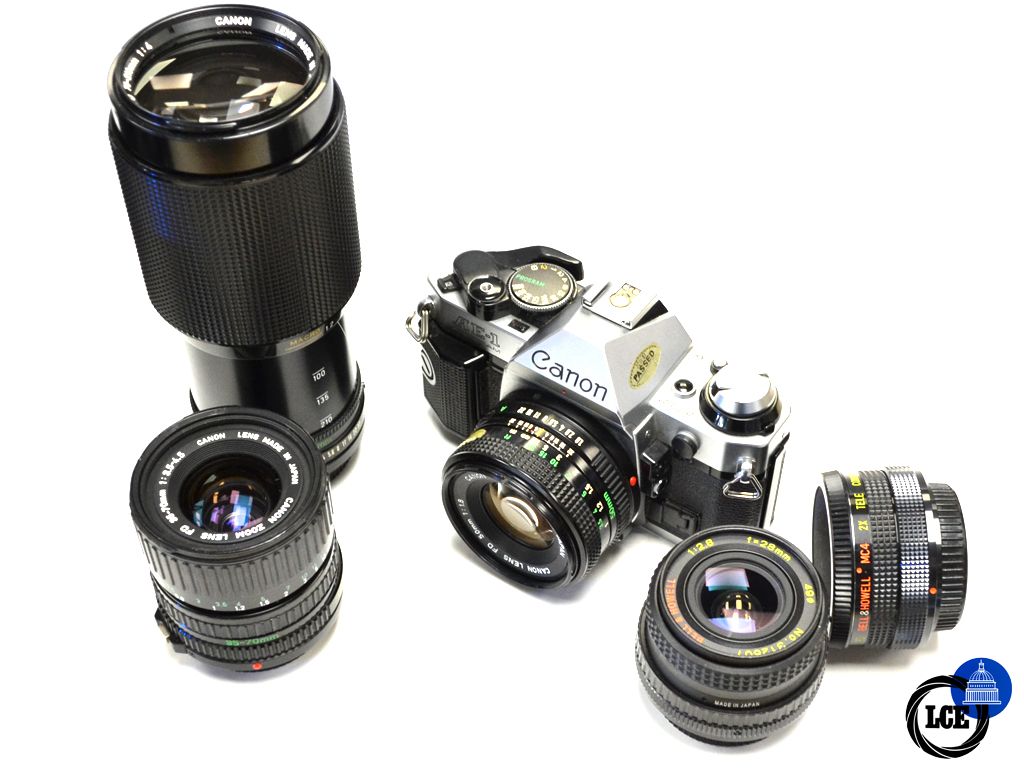 Canon AE-1 Program + lens bundle *FILM TESTED*