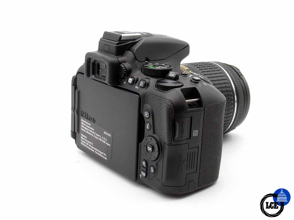 Nikon D5600+ 18-55mm f/3.5-5.6 VR AF-P ED DX G  *ONLY 56 SHUTTER ACTUATIONS*