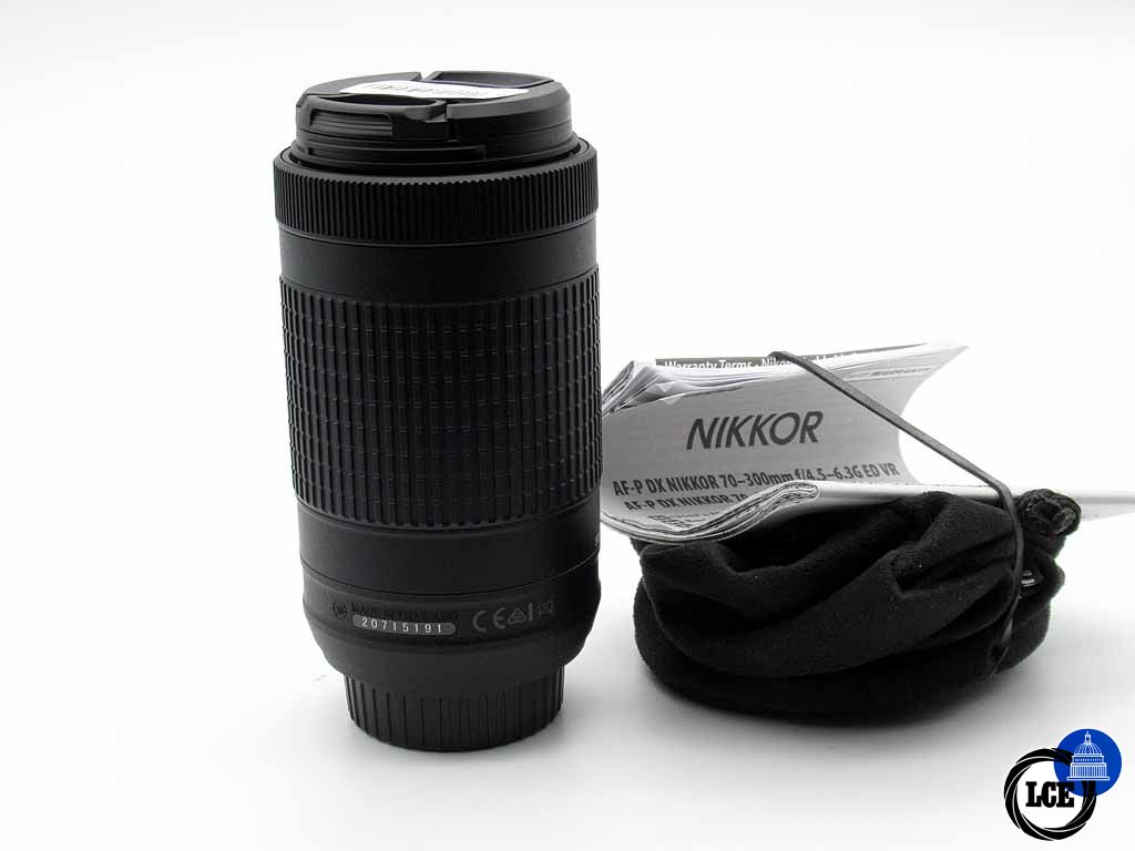 Nikon 70-300mm f/4.5-6.3 VR AF-P EX DX G