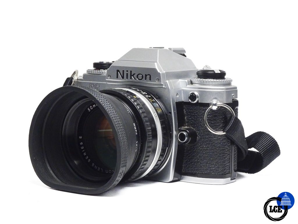 Nikon FG + 50mm f/1.8 E