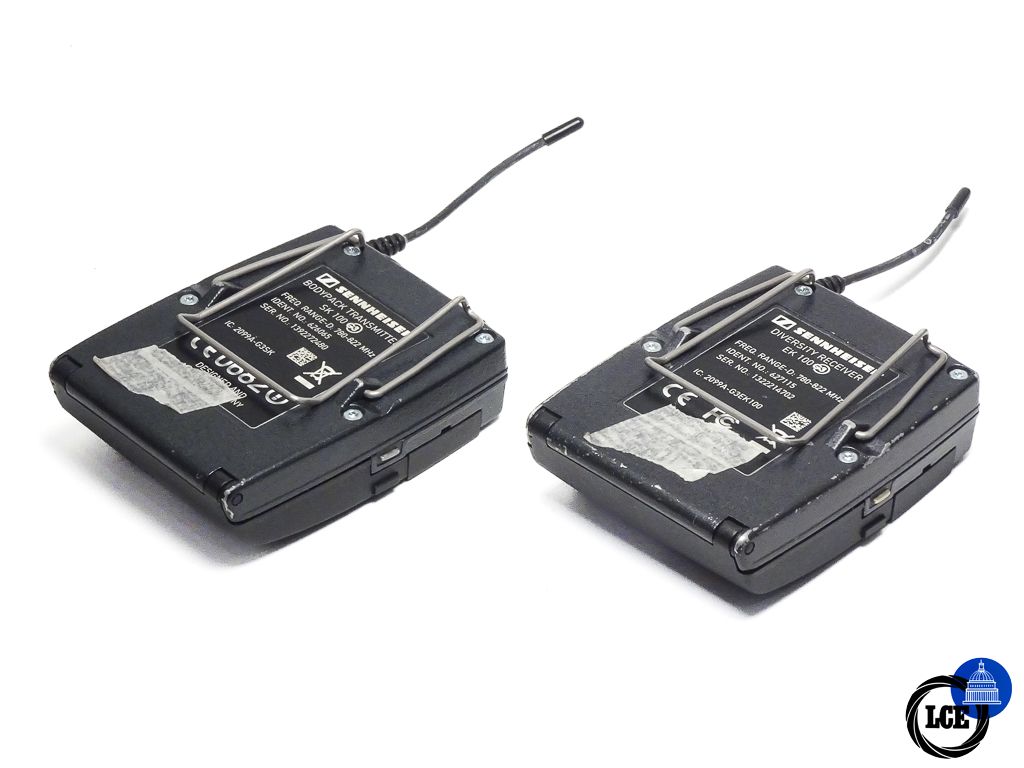 Sennheiser EW100 G3 Transmitter + Receiver + Lav mic kit