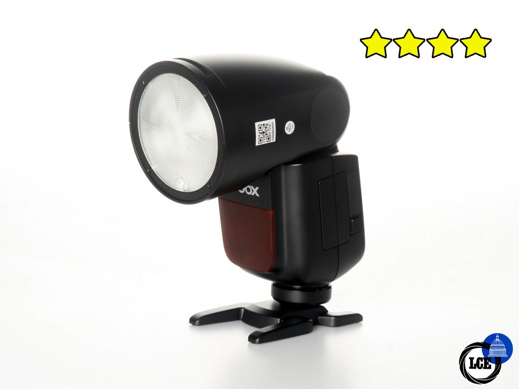 Godox V1 Round head flash with rechargeable battery (BOXED) Sony fit