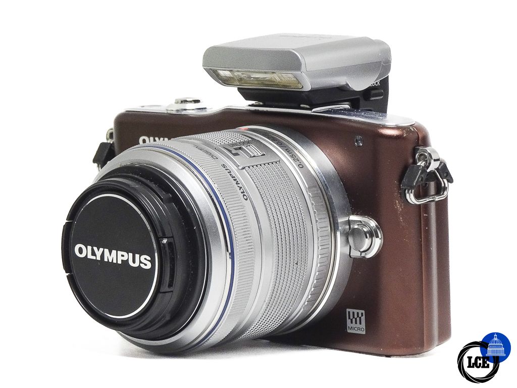 Olympus E-PM1 Brown + Free Faulty 14-42