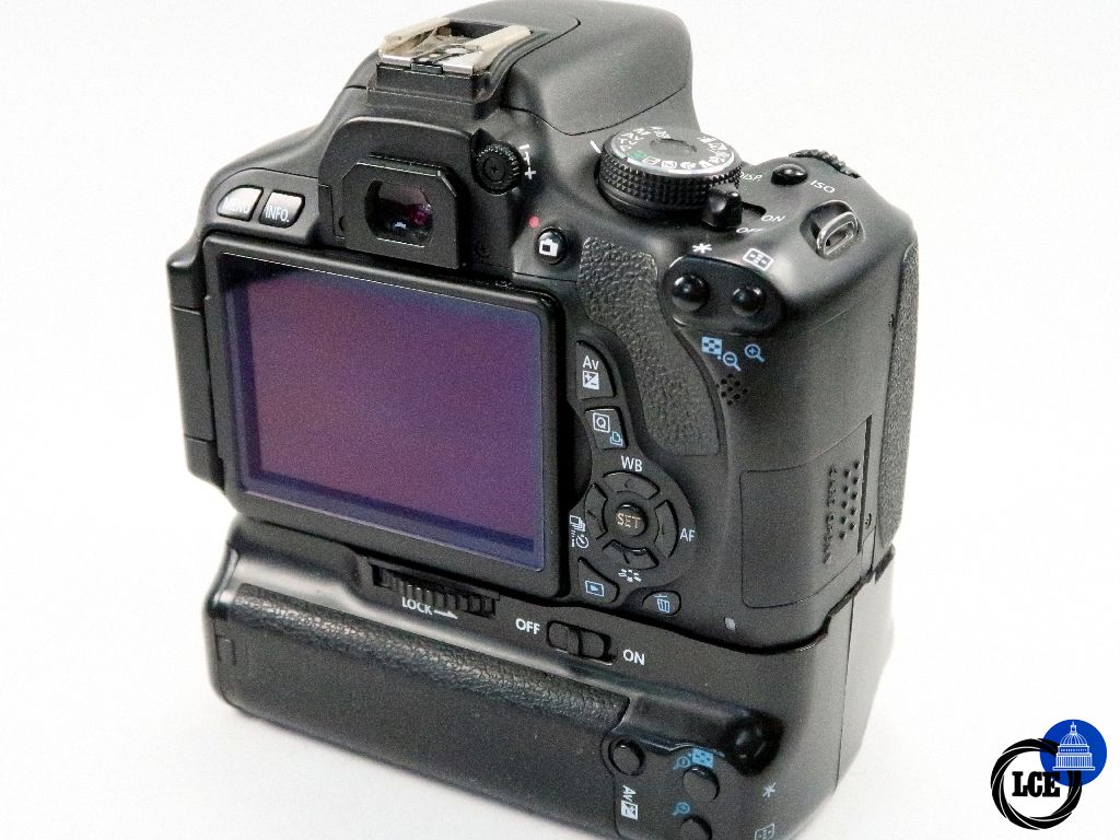 Canon Eos 600D with grip