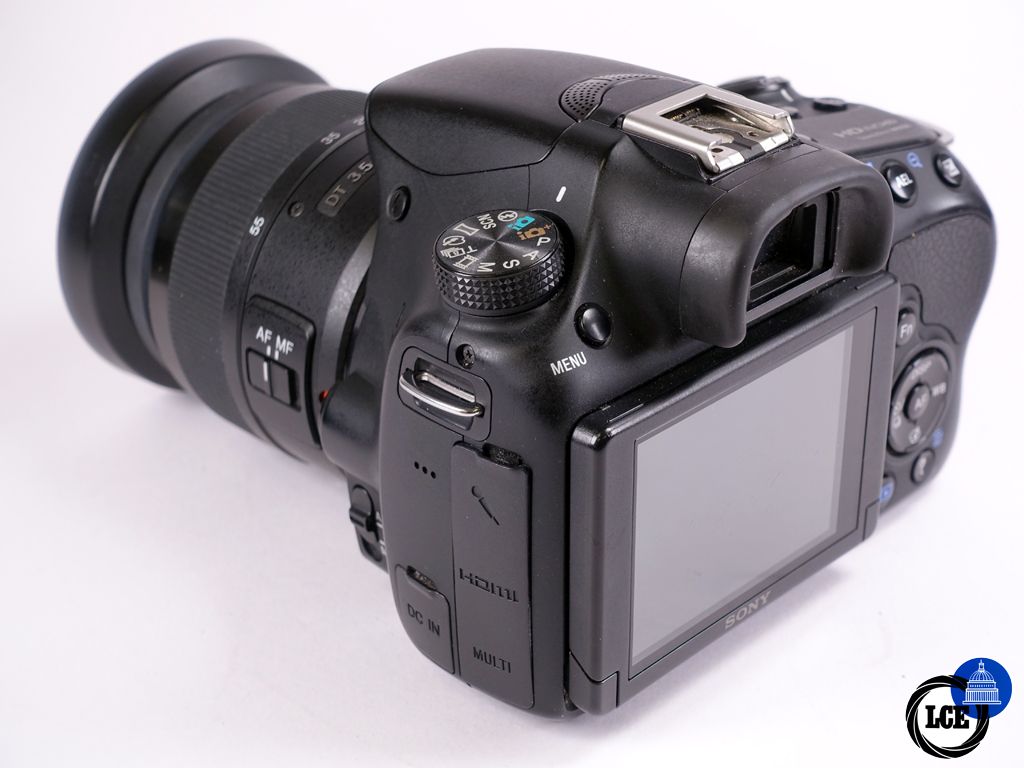 Sony A58 with 18-55mm f/3.5-5.6 Zoom Lens