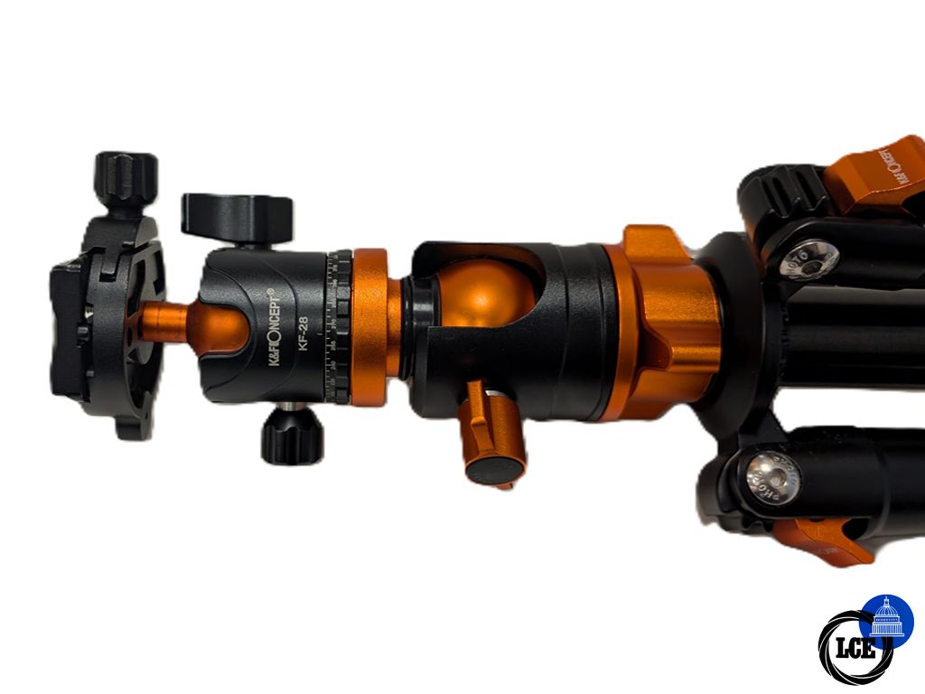 Miscellaneous K&F Concept SA254T2 Aluminium Tripod with KF-28 Head 