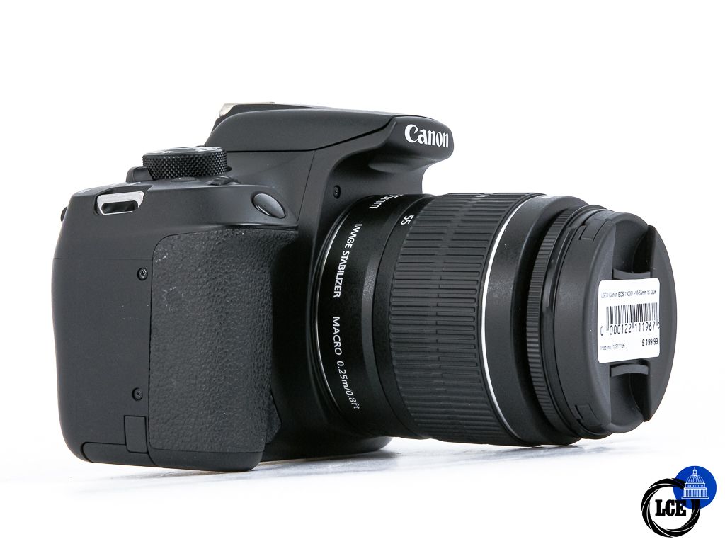 Canon EOS 1300D + 18-55mm IS II **20k Shutter Count**