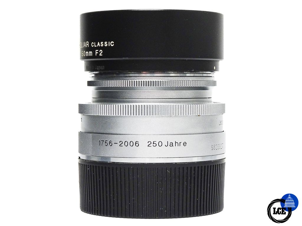 Voigtlander 50mm f/2 Heliar - 250 Jahre Edition