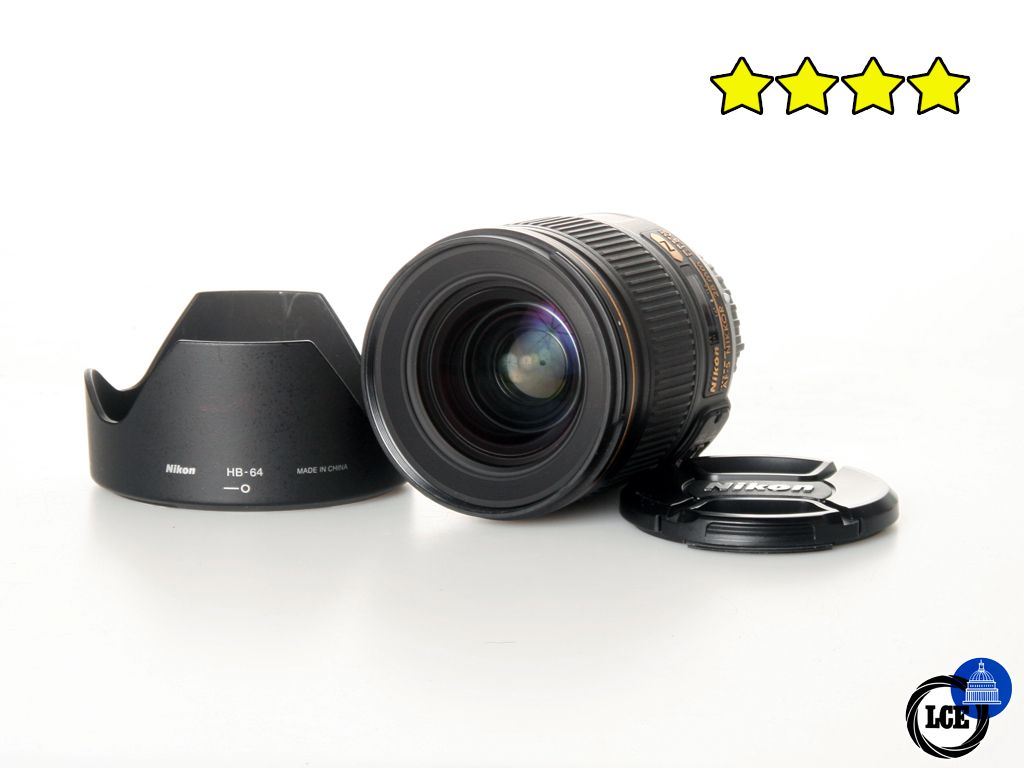 Nikon 28mm f/1.8G AF-S (BOXED) with Hood