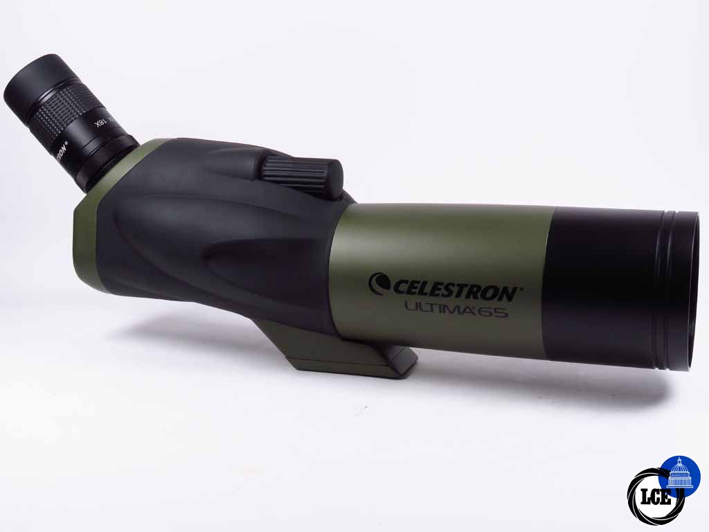 Celestron Ultima 65 with 18-55x eyepiece and Stay On Case