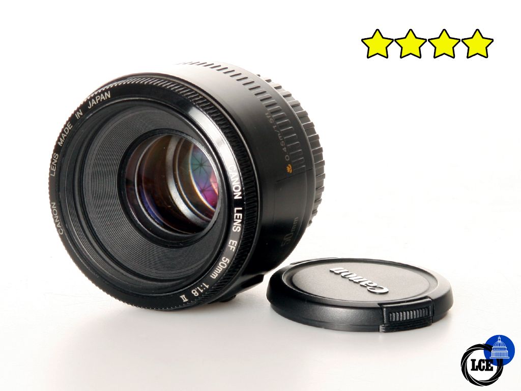 Canon EF 50mm f1.8 II (BOXED)