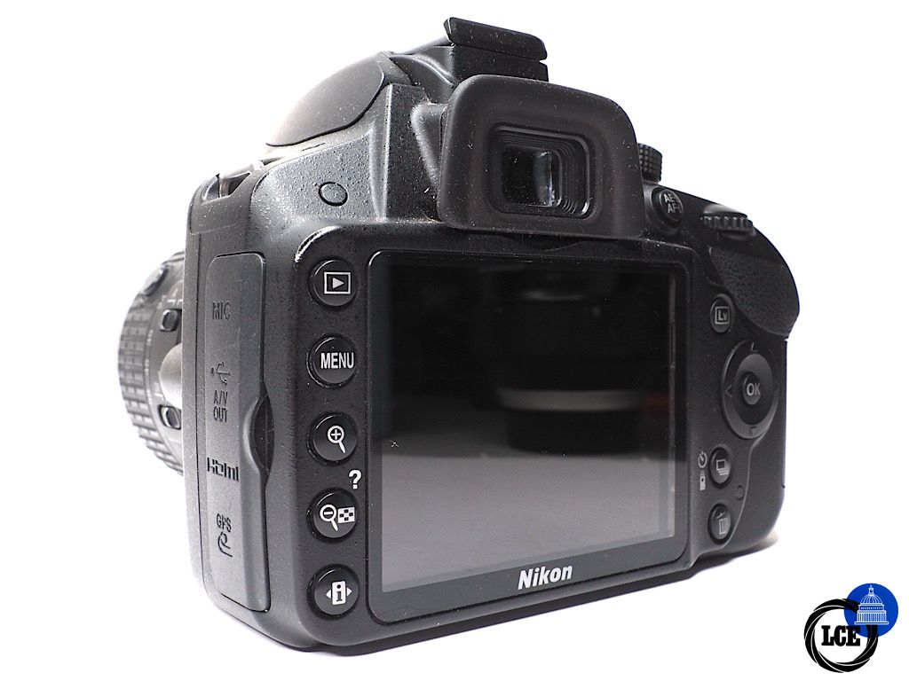 Nikon D3200 + 18-55mm VR