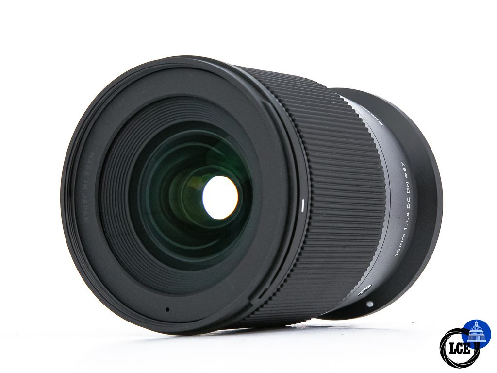 Sigma 16mm f1.4 DC DN Canon RF-S Mount