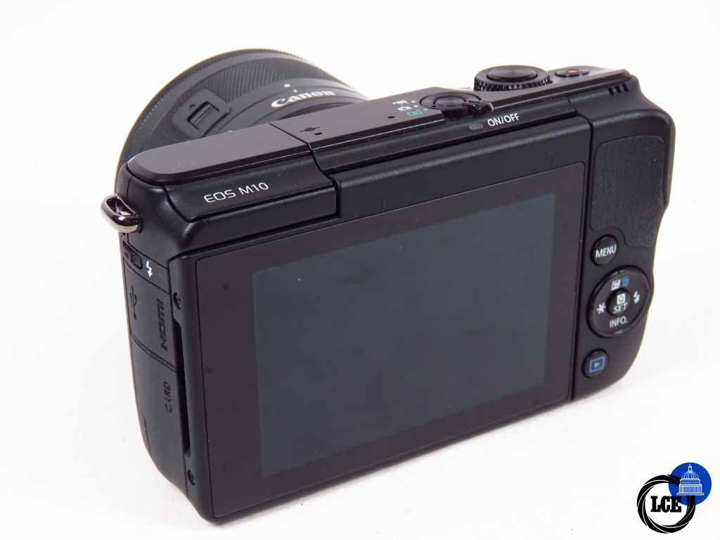 Canon EOS M10 c/w 15-45