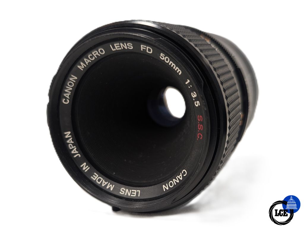 Canon FD 50mm F3.5 SSC Macro with Life Size Adapter 