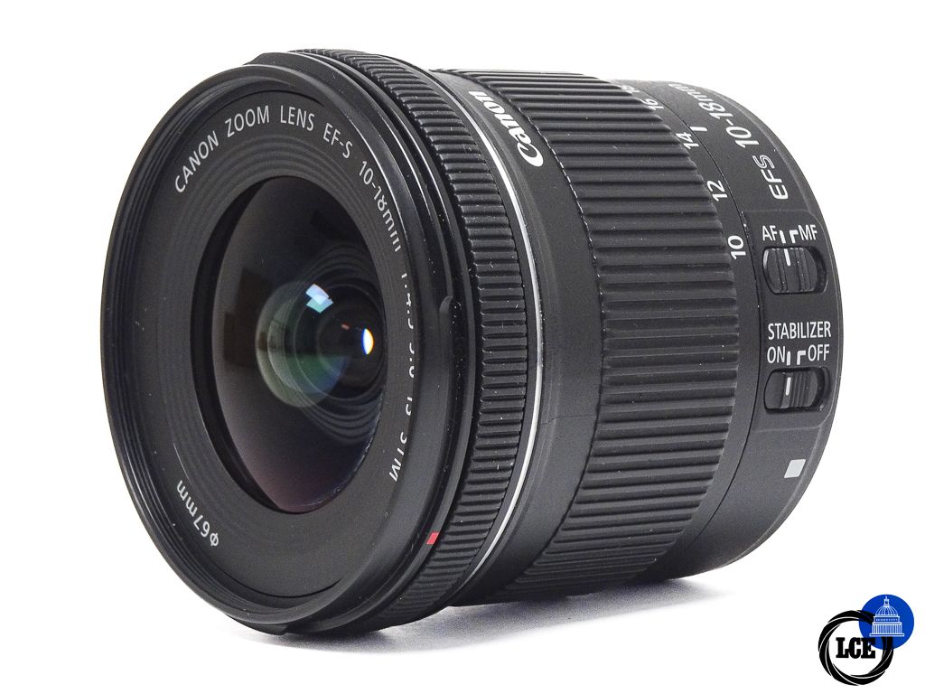 Canon EF-S 10-18mm f4.5-5.6 IS STM