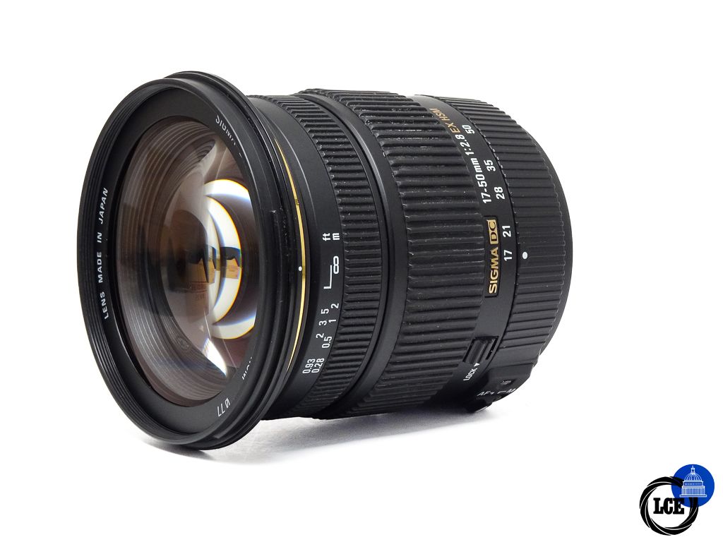 Sigma 17-50mm f/2.8 Sony A mount