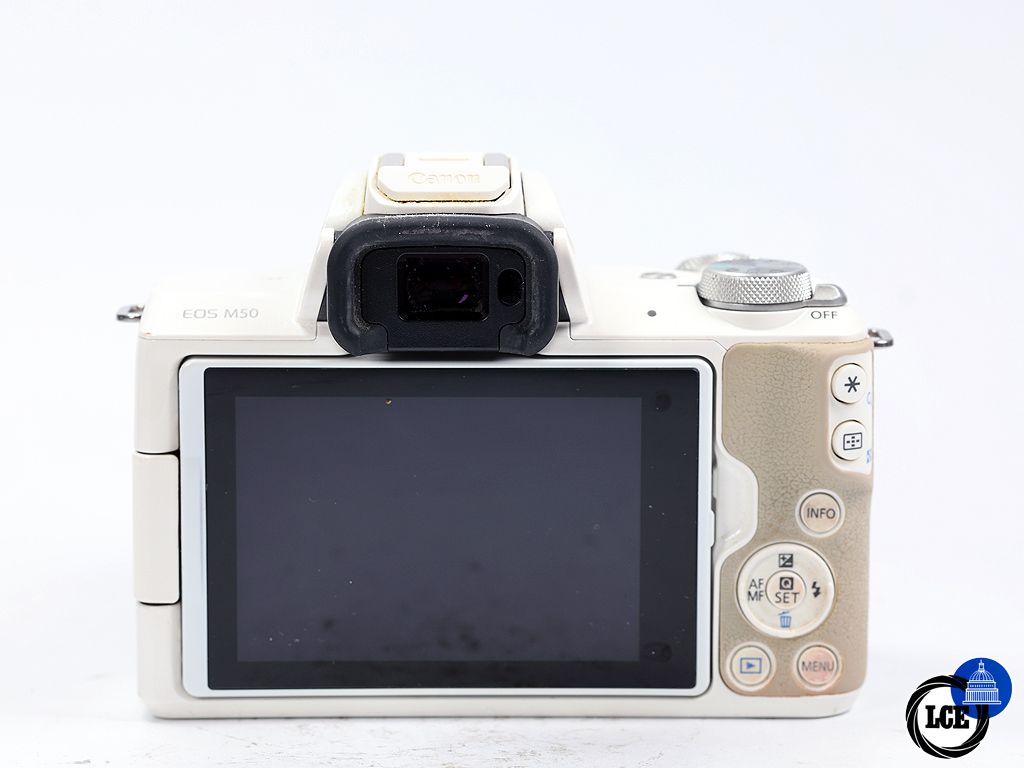 Canon EOS M50 + 15-45mm f/3.5-6.3 IS STM *NO CHARGER*