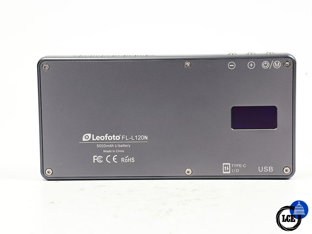 Leofoto FL-L120N PHOTOGRAPHY FILL LIGHT *BOXED*