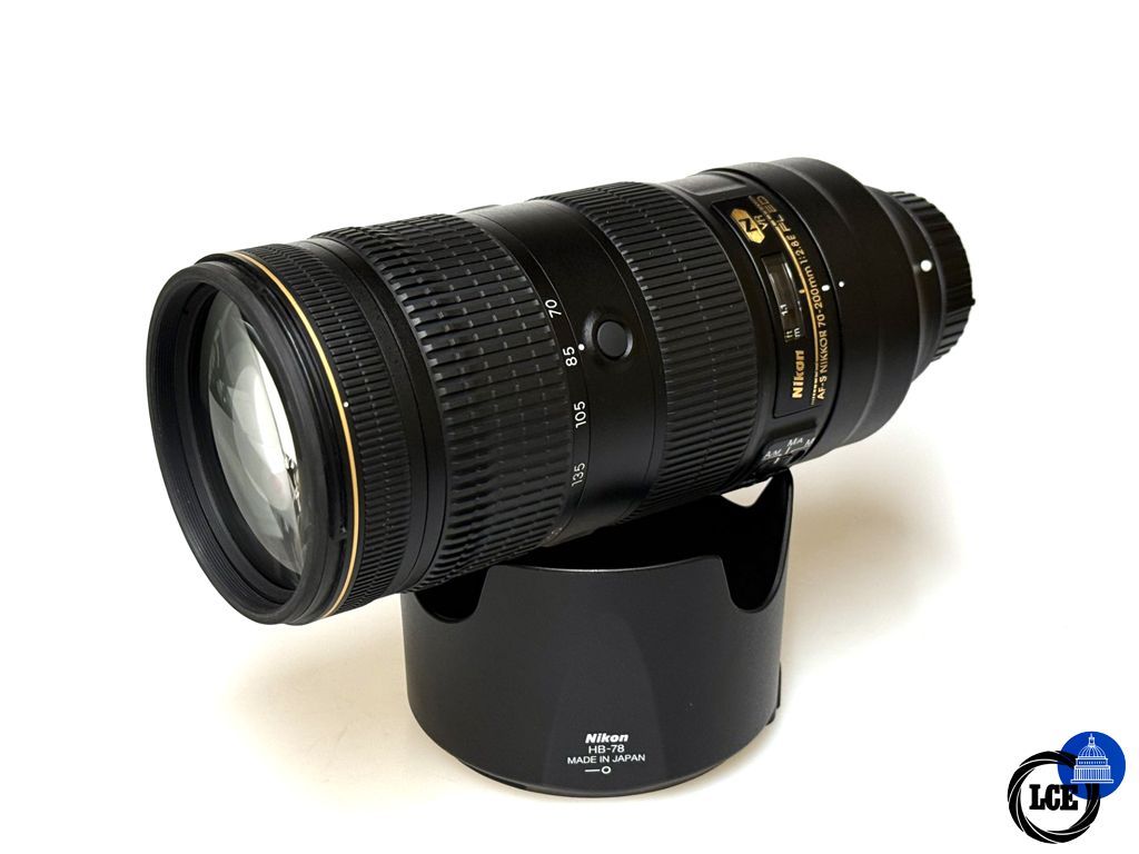 Nikon AFS 70-200mm F2.8 FL ED VR FX 