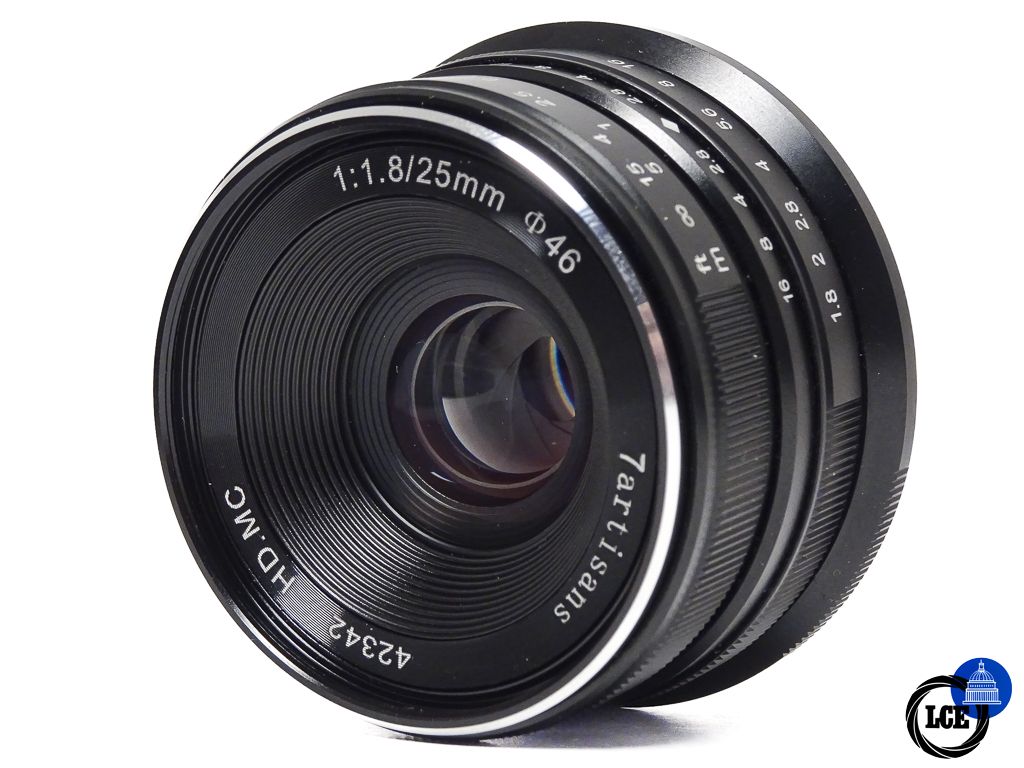 7Artisans 25mm f/1.8 HDMC M4/3