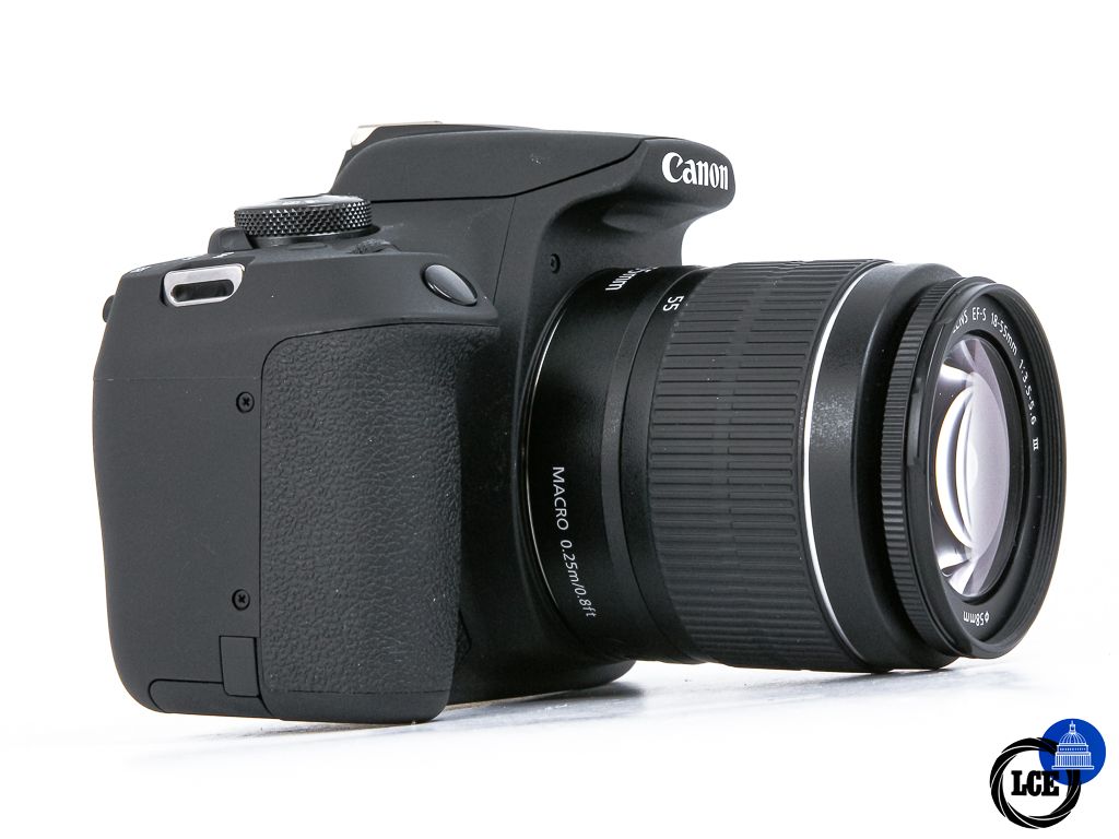 Canon EOS 2000D + 18-55mm III **3k Shutter Count**
