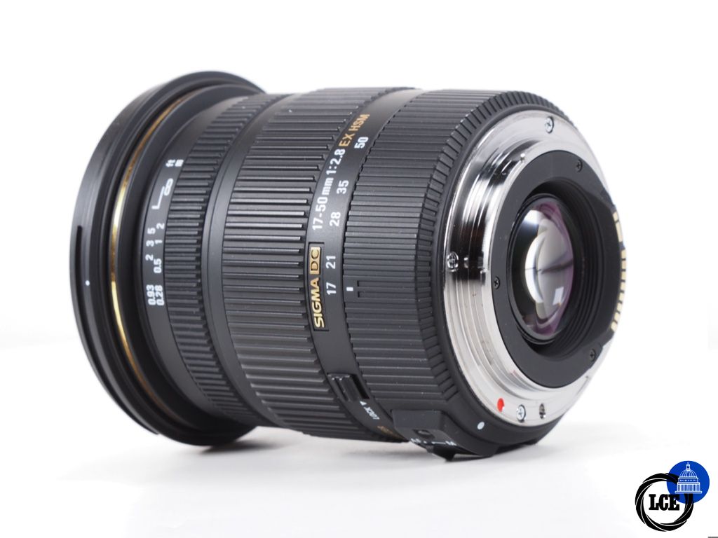 Sigma 17-50mm F2.8 O/S DC, Canon EF-S