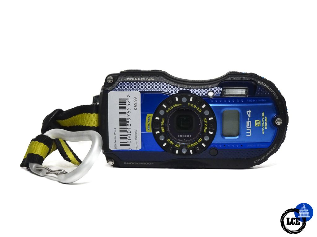 Pentax WG-4 - No battery/charger
