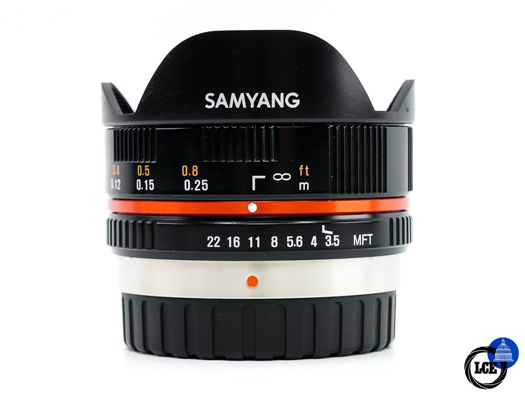 Samyang 7.5mm F3.5 Fish Eye Lens  MFT * BOXED *