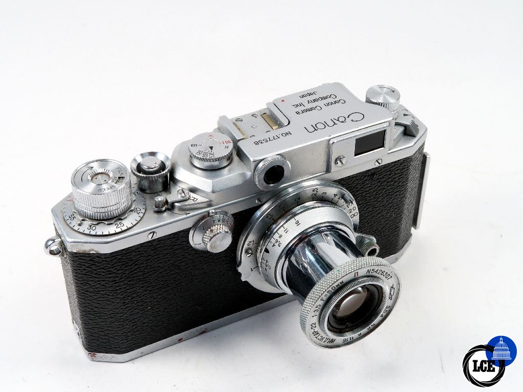 Canon IIS2 + Industar-22 (50mm F3.5)