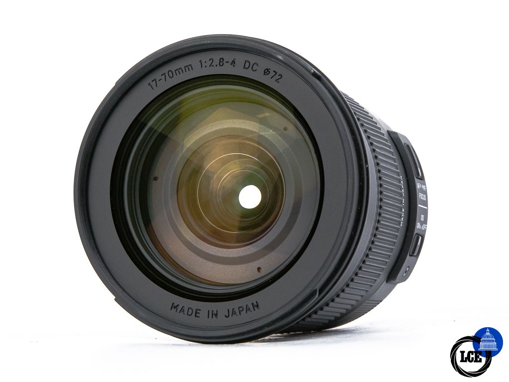 Sigma 17-70mm f2.8-4 DC OS 'C' Canon EF-S Mount