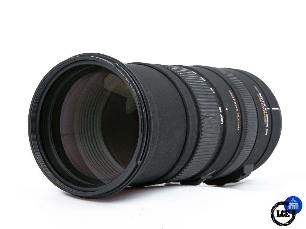Sigma 150-500mm f5-6.3 DG APO HSM OS Nikon F Mount