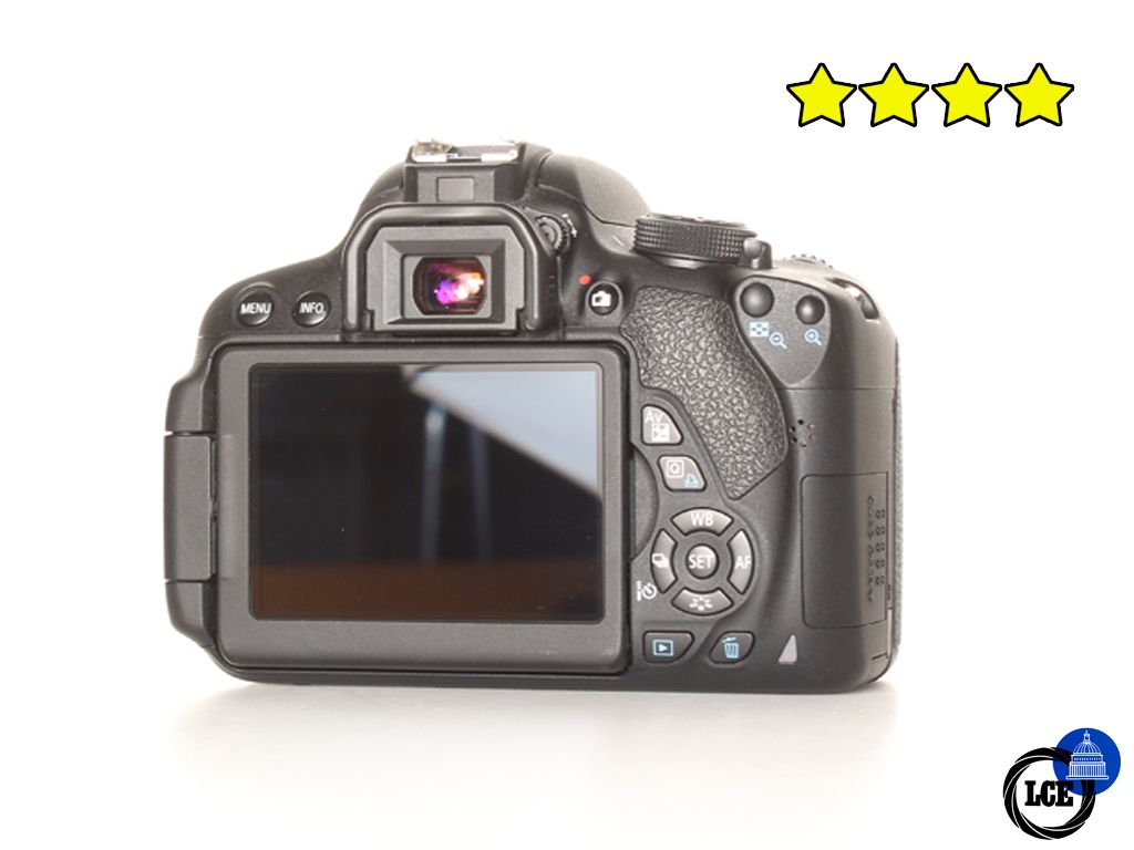 Canon EOS 700D Body (BOXED) Very Low Shutter Count 2,101