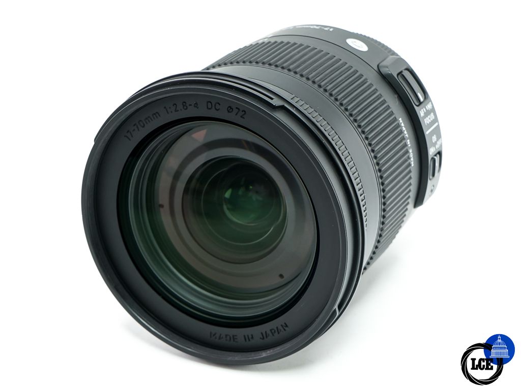 Sigma 17-70mm F2.8-4 (C) DC OS HSM 