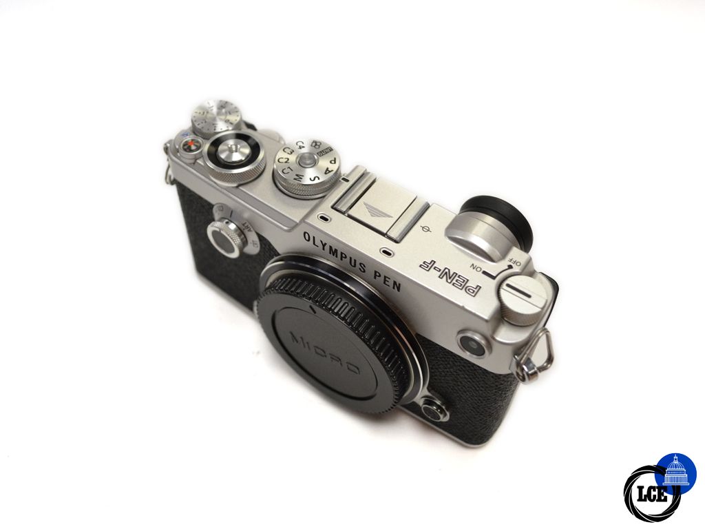 Olympus Pen-F Silver Body *11.5K Actuations*