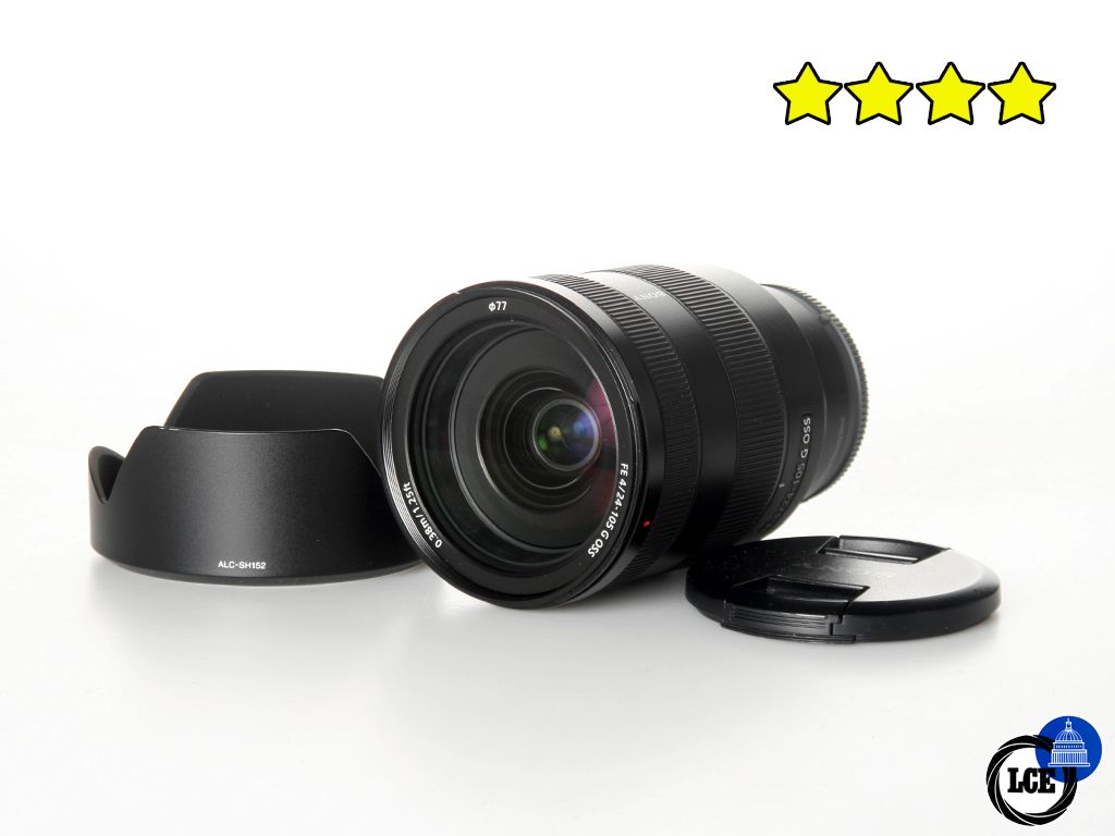Sony FE 24-105mm f/4 G OSS (with Hood)