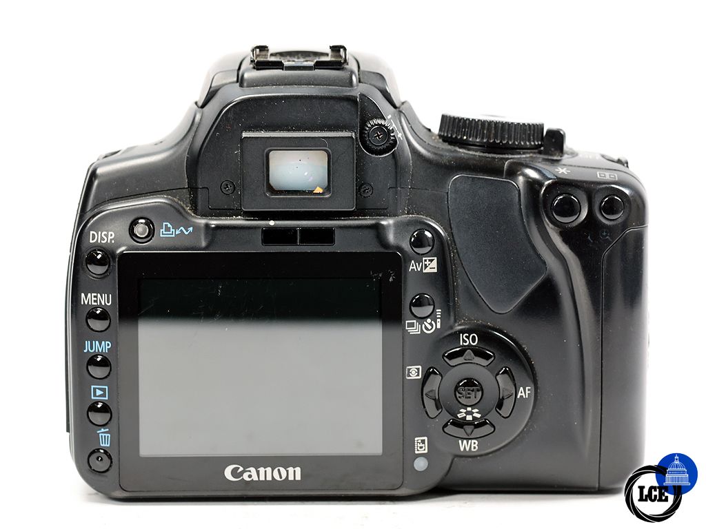Canon EOS Rebel XTi (400D) + 18-55mm f/3.5-5.6 II