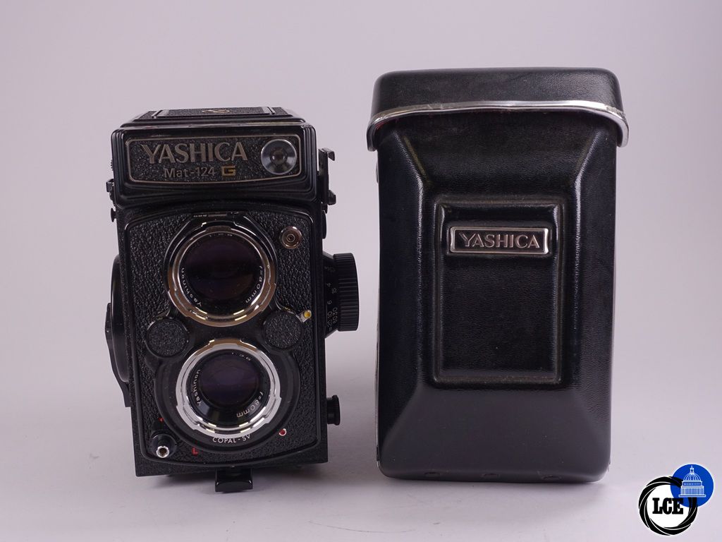 Yashica 124G and 2 Lenses