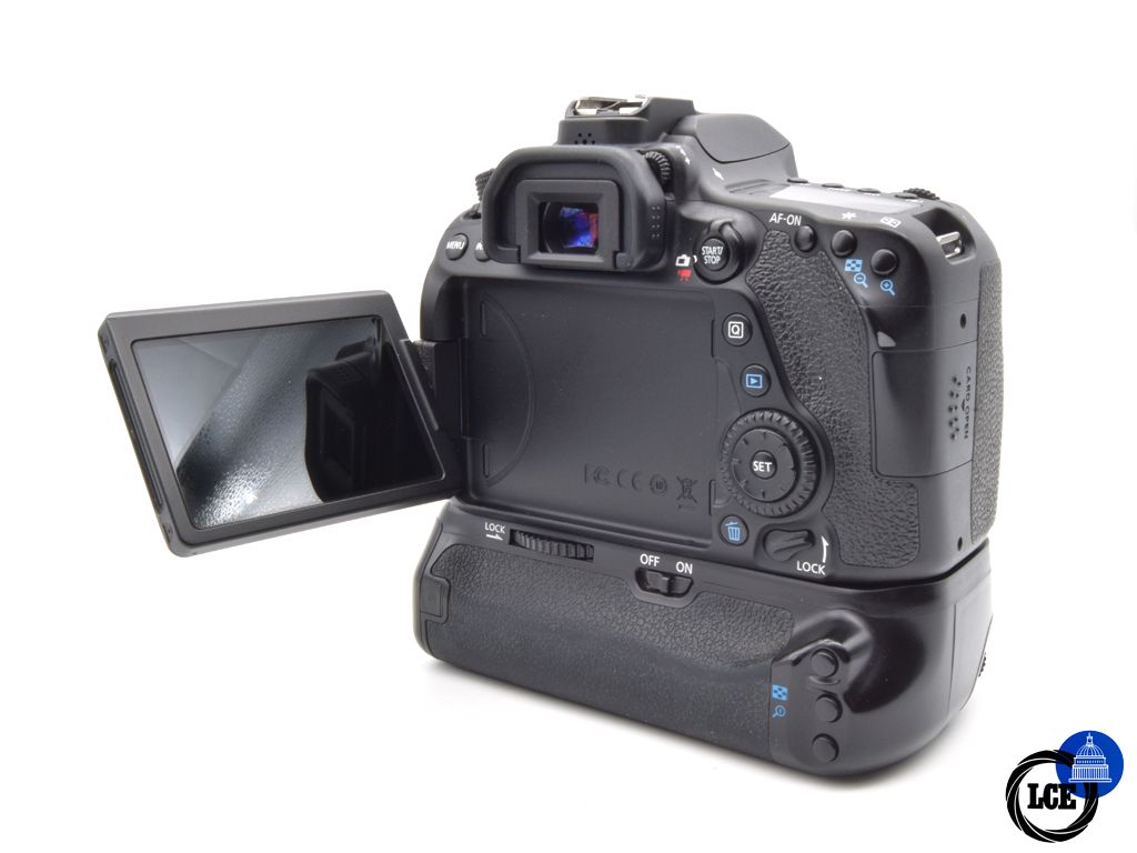 Canon EOS 80D Body + 3rd Party BG-1T Grip