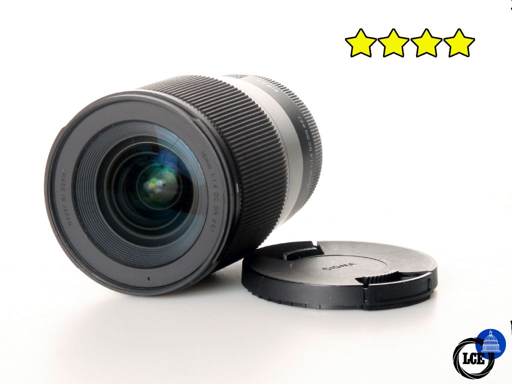 Sigma 16mm F1.4 DC DN Contemporary - Sony E (BOXED) with Hood