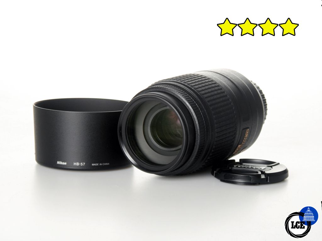 Nikon 55-300mm f4.5-5.6 G ED VR DX AF-S (with Hood)