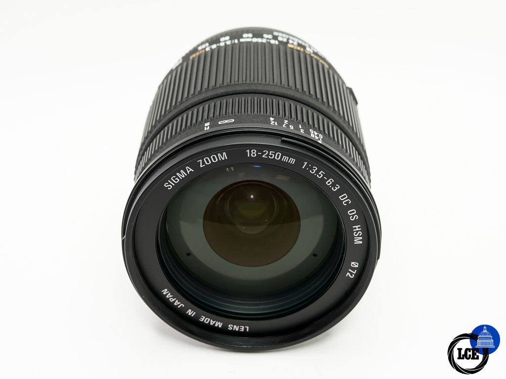 Sigma 18-250mm F3.5-6.3 DC OS HSM