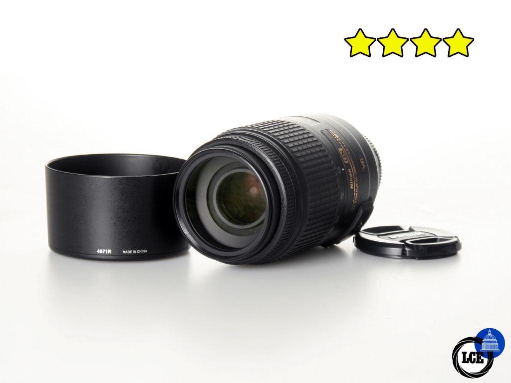 Nikon 55-300mm f4.5-5.6 G ED VR DX AF-S (with Hood)