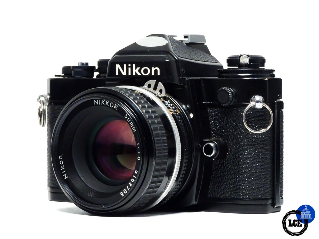 Nikon FE + 50mm f/1.8 Lens