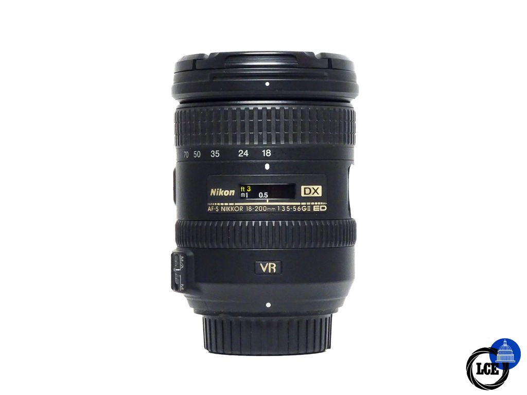 Nikon 18-200mm f3.5-5.6G II VR DX
