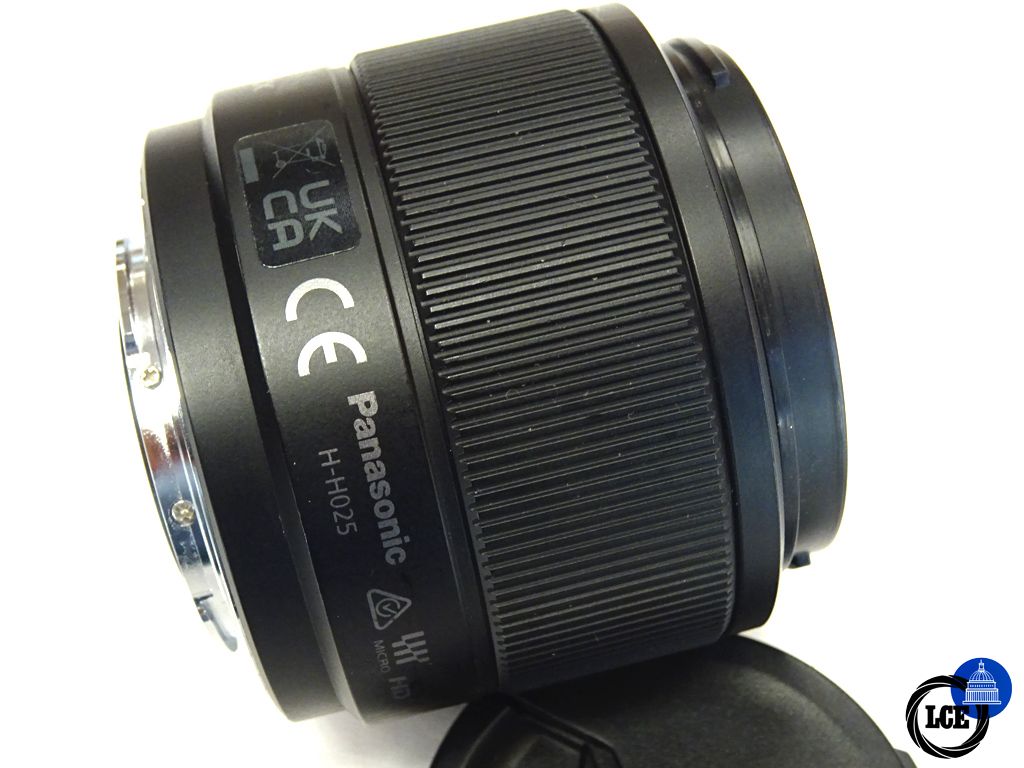 Panasonic 25mm f1.7 G  ASPH