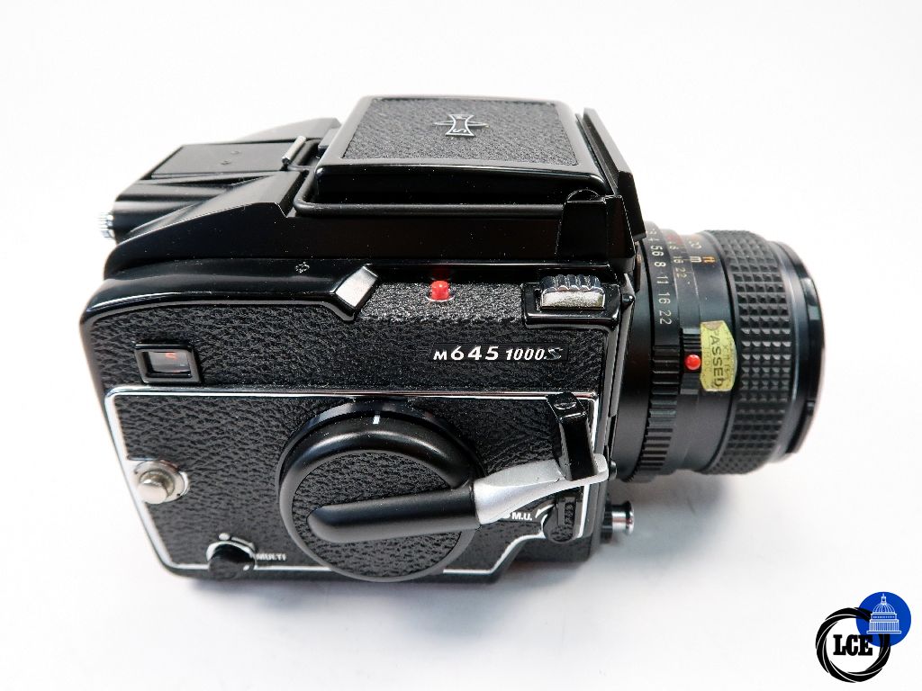 Mamiya 645 1000s + 80mm f2.8 C