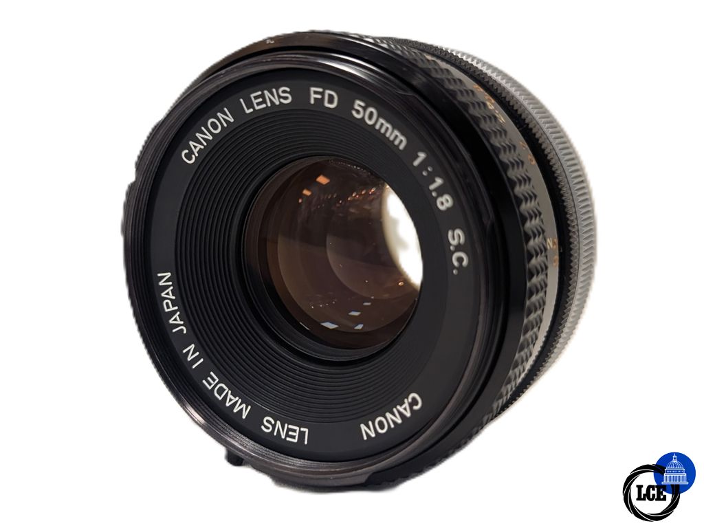 Canon FD 50mm F1.8 S.C 