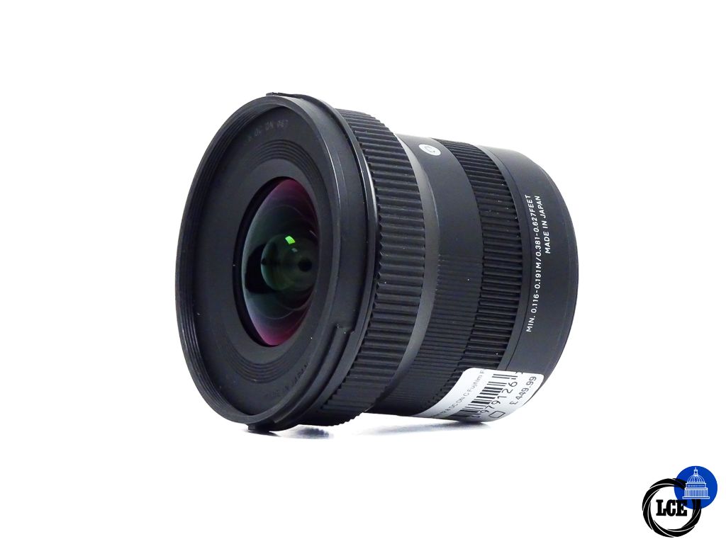 Sigma 10-18mm f/2.8 DC DN C - Fujifilm Fit