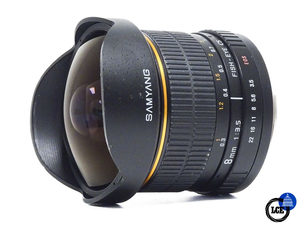 Samyang 8mm f3.5 fisheye CS Canon FIT